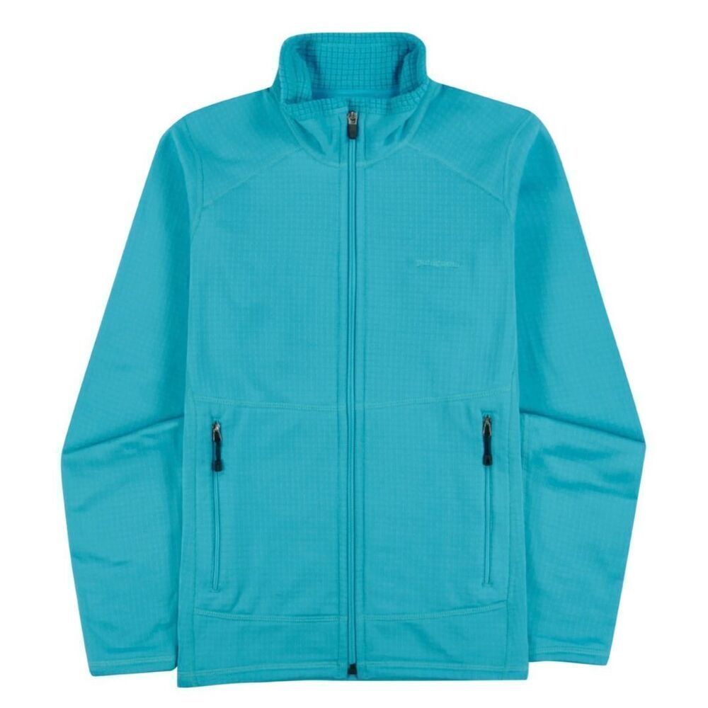 Patagonia Women's R1 Daily Full Zip Aqua Jacket Size Small